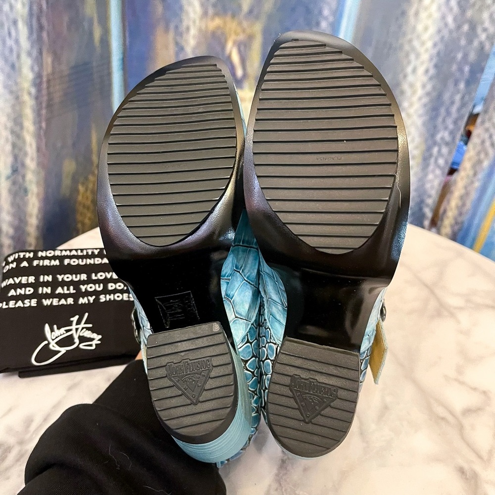 John Fluevog Prepare Generator Platform Slingback… - image 8